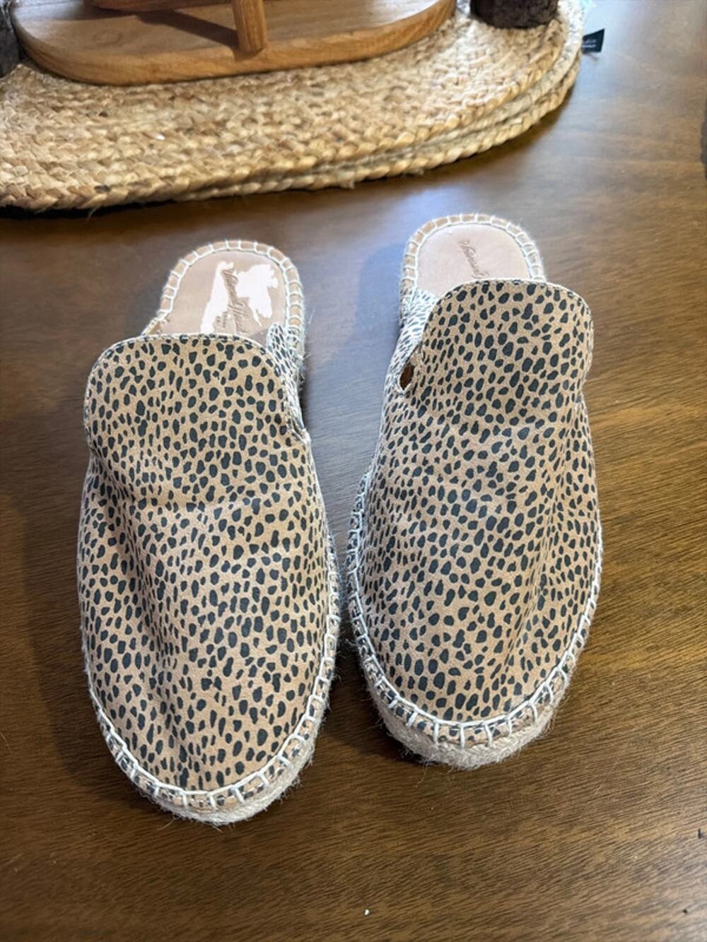3 for $9 Universal thread leopard espadrille shoes 7 616